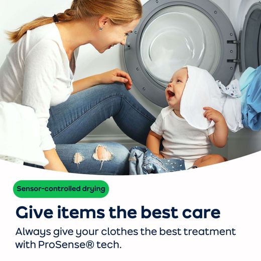 AEG 7000 SENSIDRY® TR718AE4B 8Kg Heat Pump Tumble Dryer - White - AO Annotation - ProSense® Technology